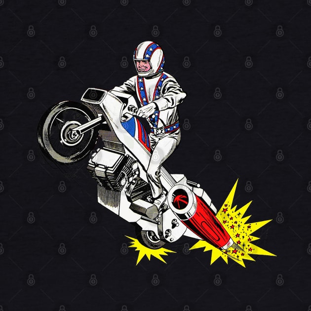 Evel Knievel Jet Cycle by retropetrol